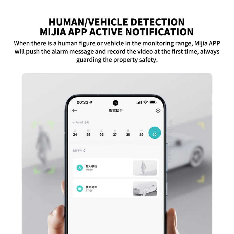 NEW Xiaomi Outdoor Camera CW500 Security Protection WiFi 6 CCTV 3K Ultra HD Resolution Full-Color Night Vision IP66 Smart Home