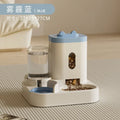 Automatic Feeder Dog Cat Food Bowl With Water Fountain Large Capacity Pet Food Storage Dispenser Container Puppy Pet Accessories